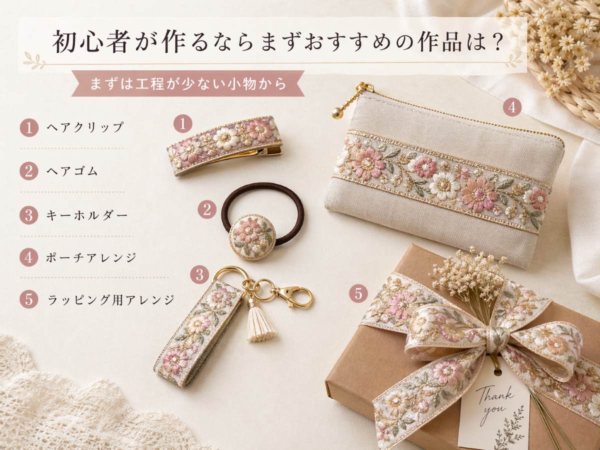 初心者が作るならまずおすすめの作品は？